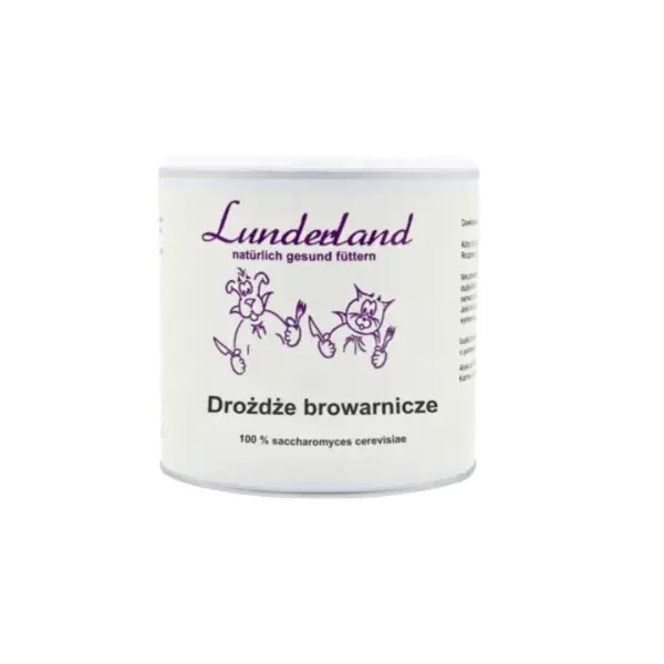 Drożdże browarnicze dla Zwierząt- Lunderland 350g