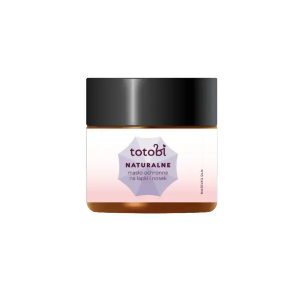 Masło ochronne na nos i łapki w szklanym słoiczku 50ml Totobi