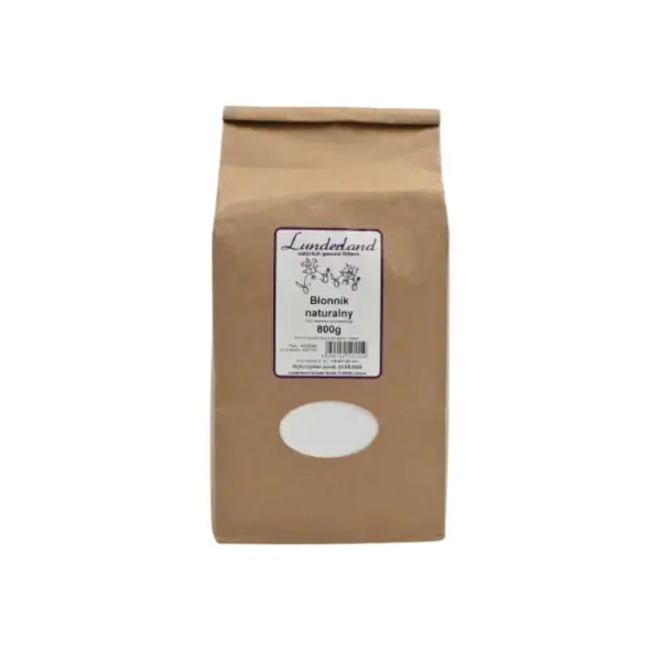 Błonnik naturalny dla Psa i Kota 800g Lunderland w papierowym opakowaniu