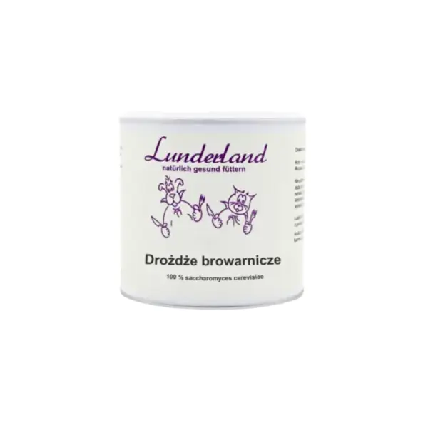 Drożdże browarnicze dla Zwierząt Lunderland 100g