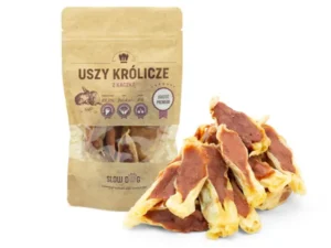 Uszy Królicze z Kaczką 100g - obrazek 3
