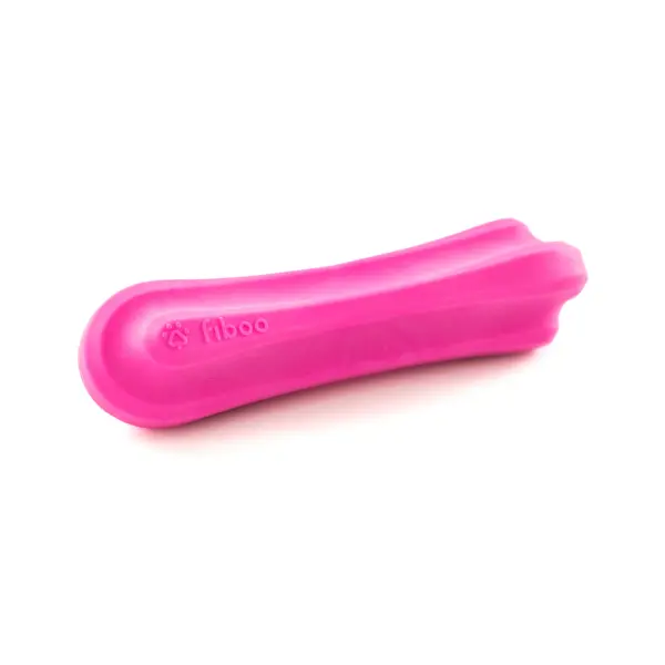 Różowa kość dla Psa 15 cm, zabawka Fiboo