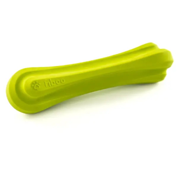 Zabawka zielona kość dla Psa z materiału TPE-S od Fiboo 19cm