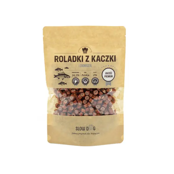 Roladki z Kaczki i Dorsza - Treserki 250g